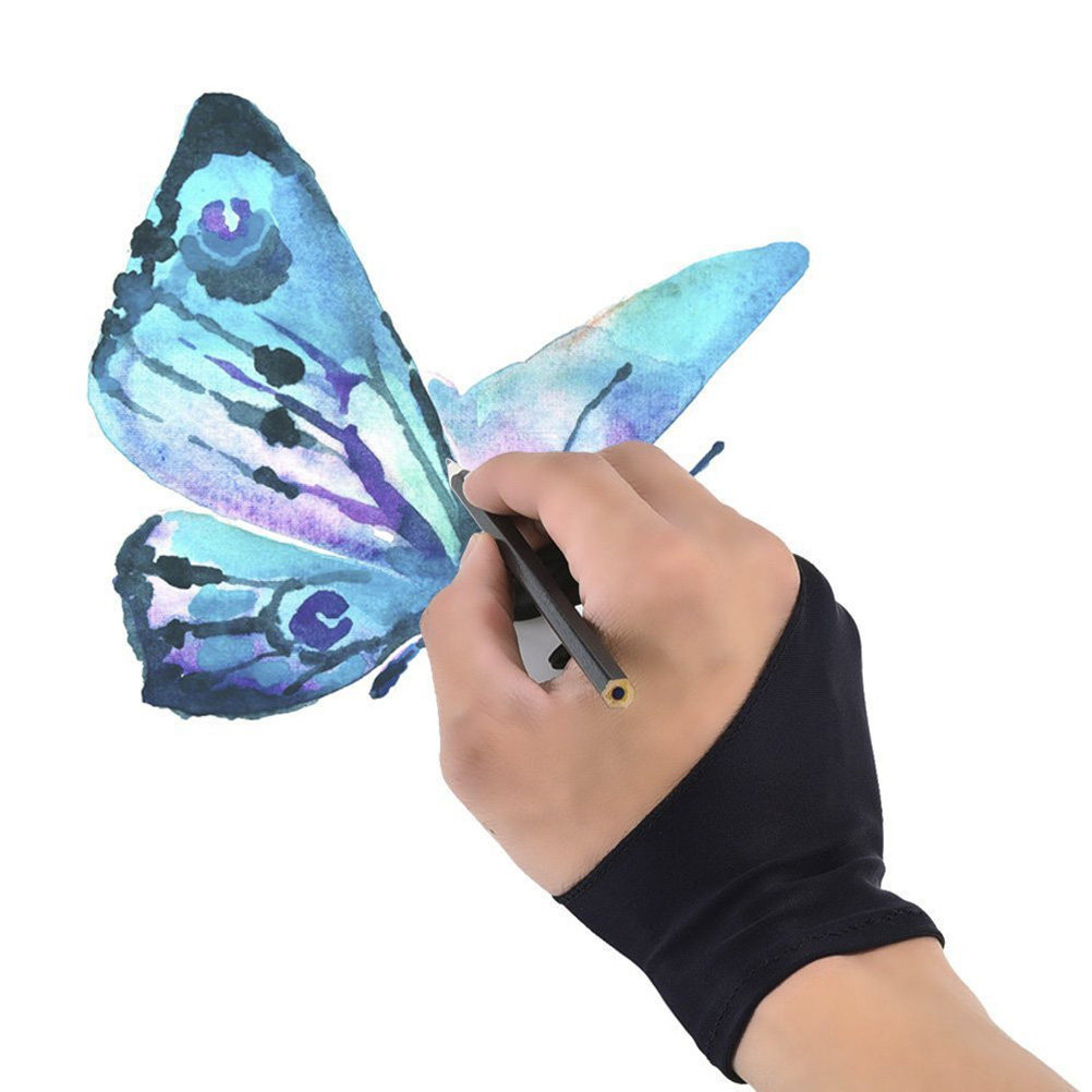 2Pcs Drawing Glove for Tablet  - Drawing Glove Artist recension och pris