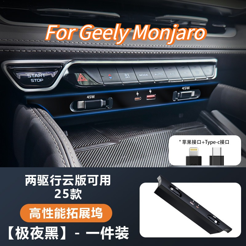 Geely Monjaro/Gran Koleos 2021 - Usb Hub Type C recension och pris
