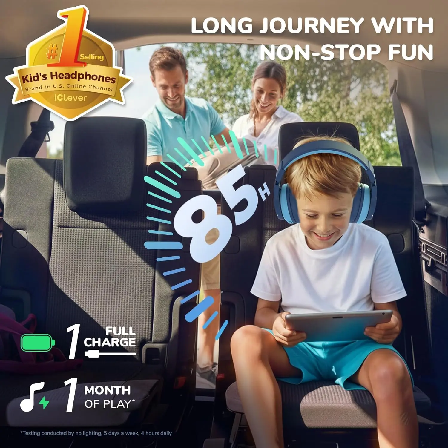 iClever BTH12 Kids Bluetooth H - Wired Earphone Lightning recension och pris