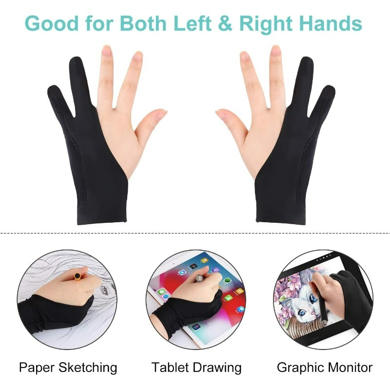 Acrylic Fiber Anti-touch Drawi - Drawing Glove Artist recension och pris