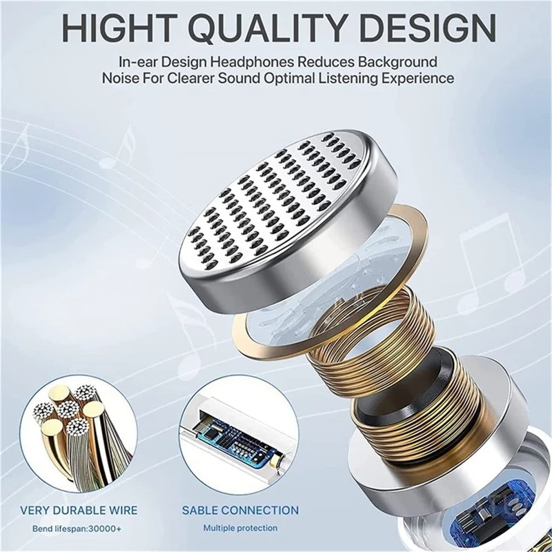 Original Headphones For Apple  - Wired Earphone Lightning recension och pris
