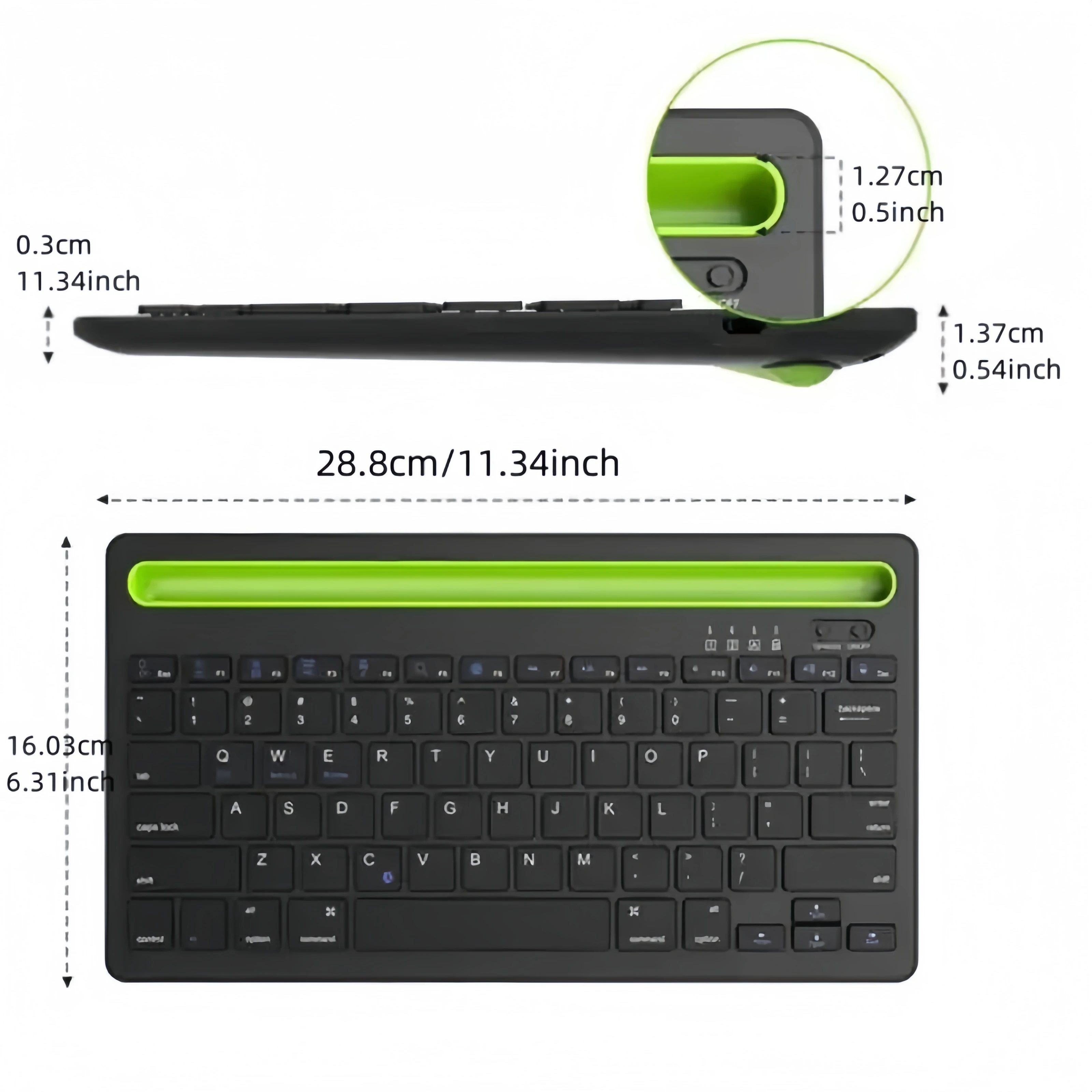 Bluetooth Wireless Keyboard Mi - Android Tablet Gaming Accessories recension och pris