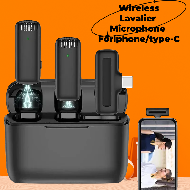 2in1 K30 Wireless Lavalier Mic - Android Tablet Gaming Accessories recension och pris