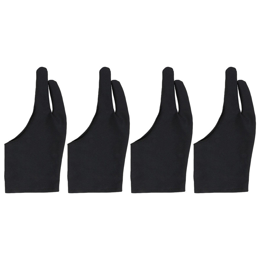 4Pcs Spandex Two Finger Drawin - Drawing Glove Artist recension och pris