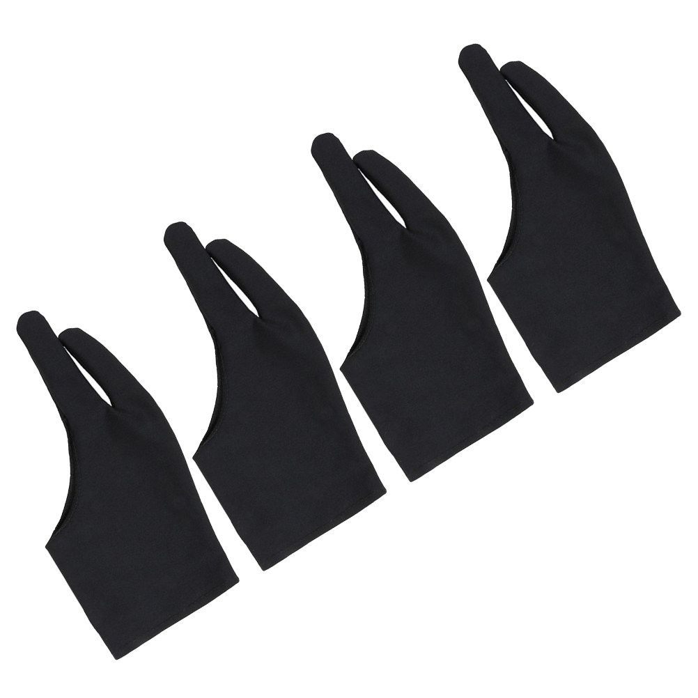 4Pcs Spandex Two Finger Drawin - Drawing Glove Artist recension och pris